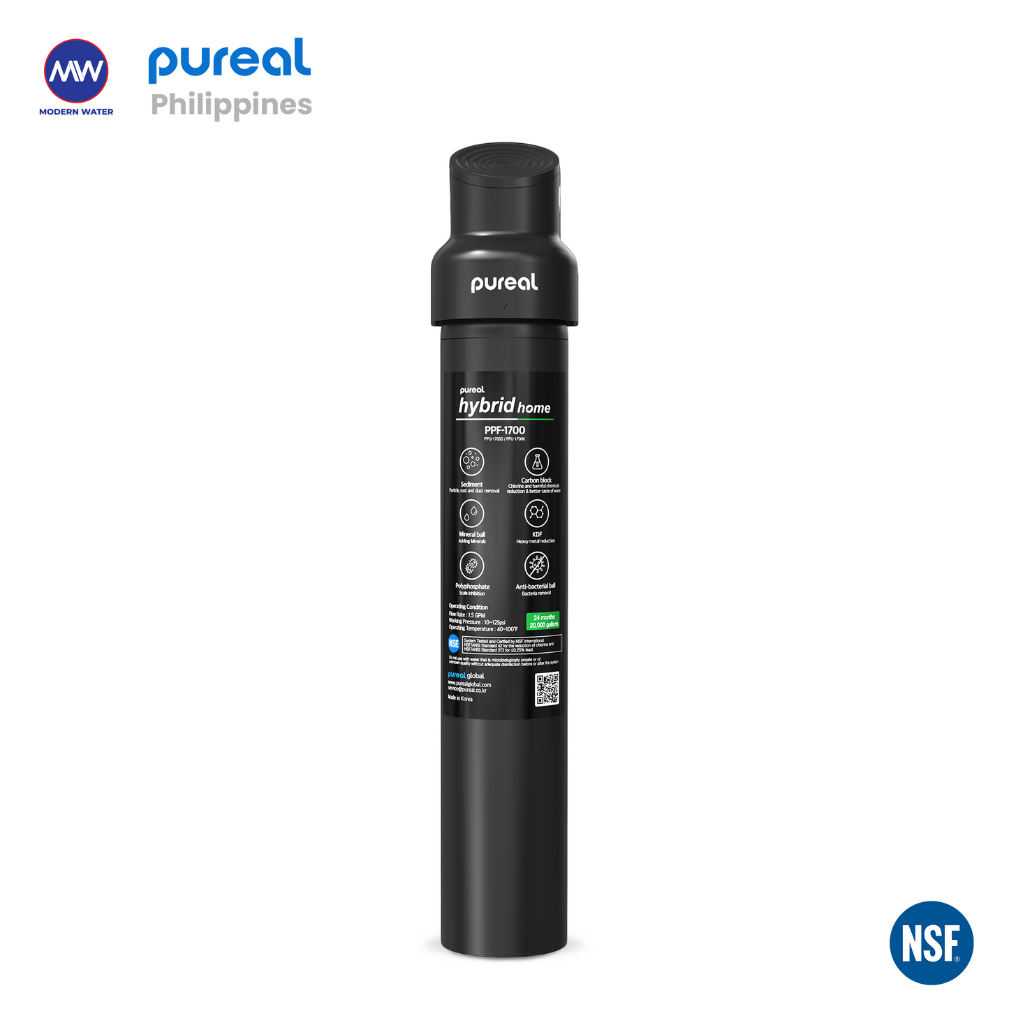 Pureal Hybrid Filter